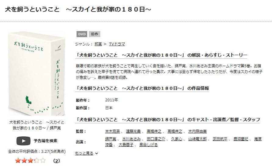 犬を飼うということ tsutaya-discas