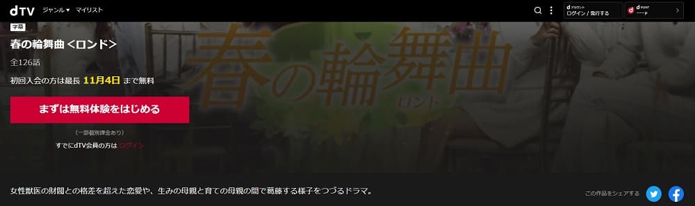 韓国ドラマ 春の輪舞曲 ロンド の動画を日本語字幕や吹替で無料で見れる配信サイトまとめ