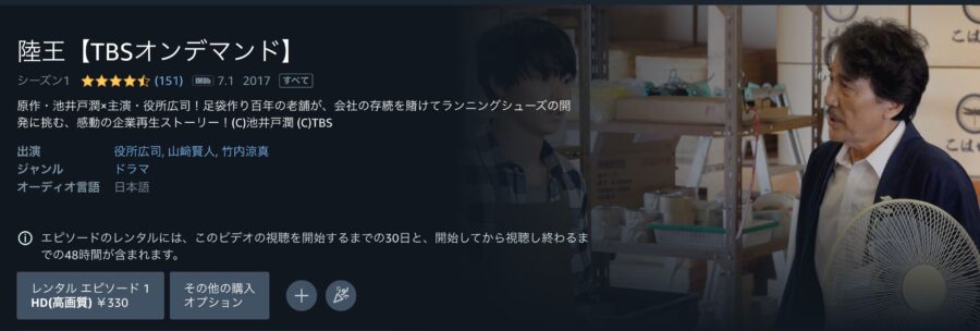 ドラマ 陸王の動画を無料で見れる配信サイトまとめ ドラマ 陸王の動画を無料で見れる配信サイトまとめ