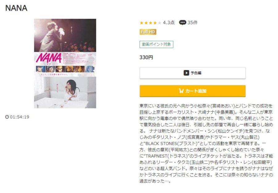 NANA music.jpフル動画