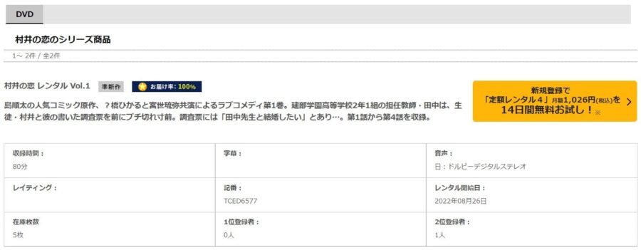 村井の恋