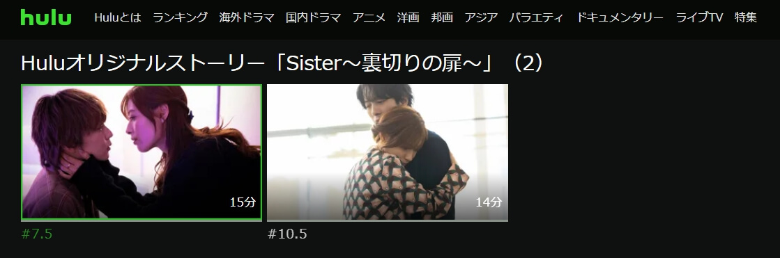 Sister（シスター）～裏切りの扉～ドラマ 無料