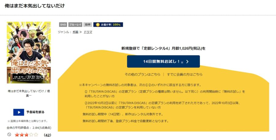 『俺はまだ本気出してないだけ』DVDフル無料