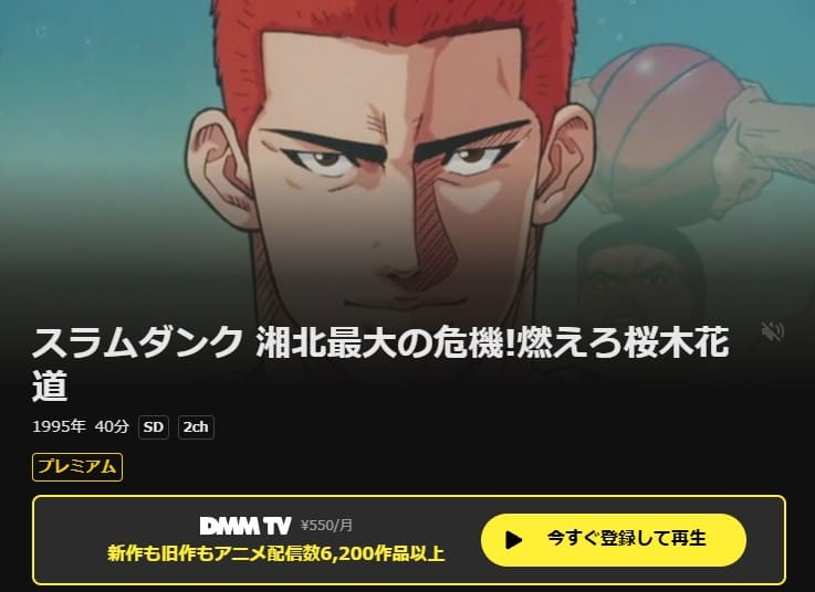 スラムダンク 湘北最大の危機! 燃えろ桜木花道 映画無料